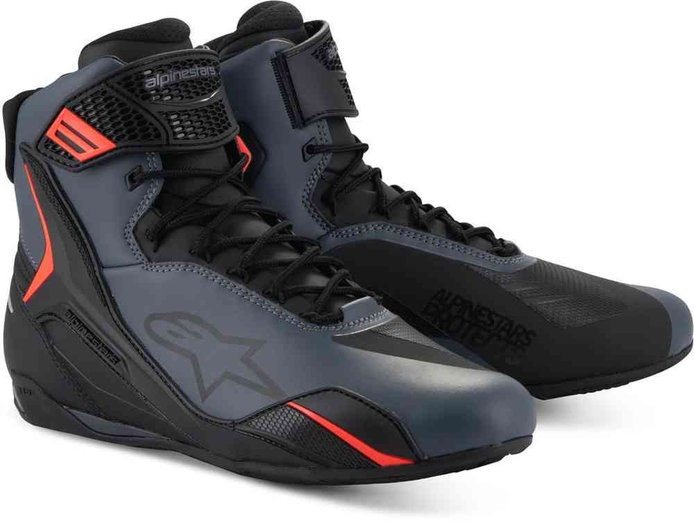 Alpinestars Faster-4  Black/Grey/Red Shoes : Delivery in 10 Days